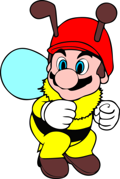 Mario P2 5 Silhouette Svg Vector, Free Vectors File